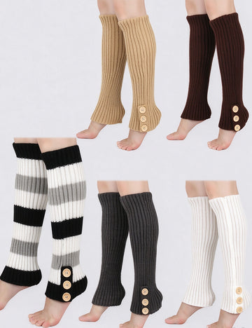 Chunky Knit Leg Warmers - DippedShop Wholesale - #6739