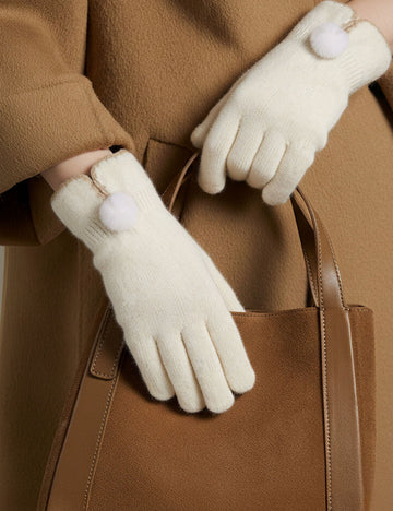 Wool Blend Touch Screen Gloves - DippedShop Wholesale - #9907