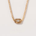 Evil Eye Beaded Necklace - DippedShop Wholesale - #7475