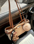 Chic Color Block Large Capacity Shoulder Bags 6W10BBG1327
