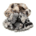 Winter Color Contrast Faux Fur Bucket Hat 6W6HAT811