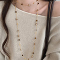 Pearl Natural Stone Necklace - DippedShop Wholesale - #3843