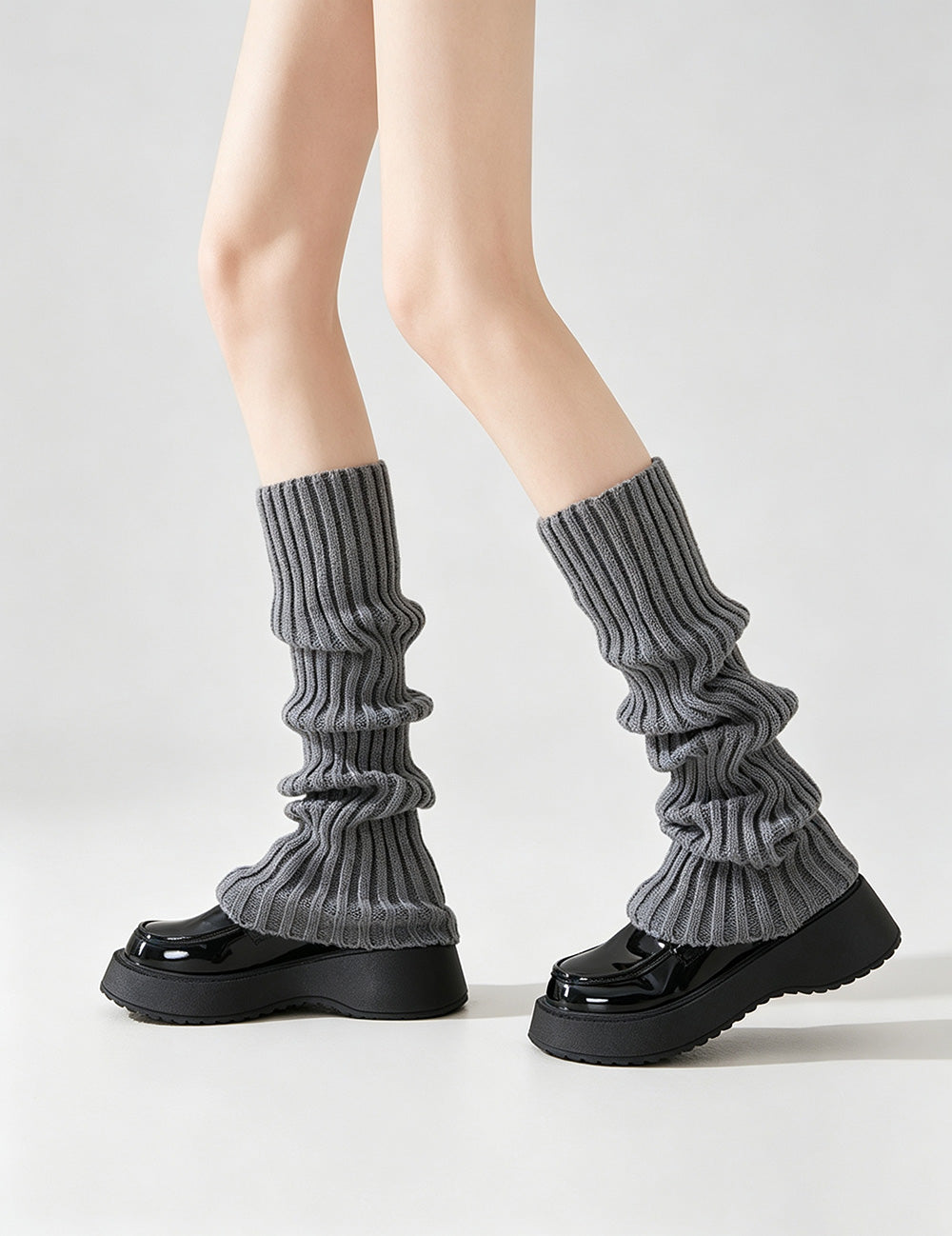 Fall Ribbed Knit Long Boot Socks Leg Warmer 6W8FSO872