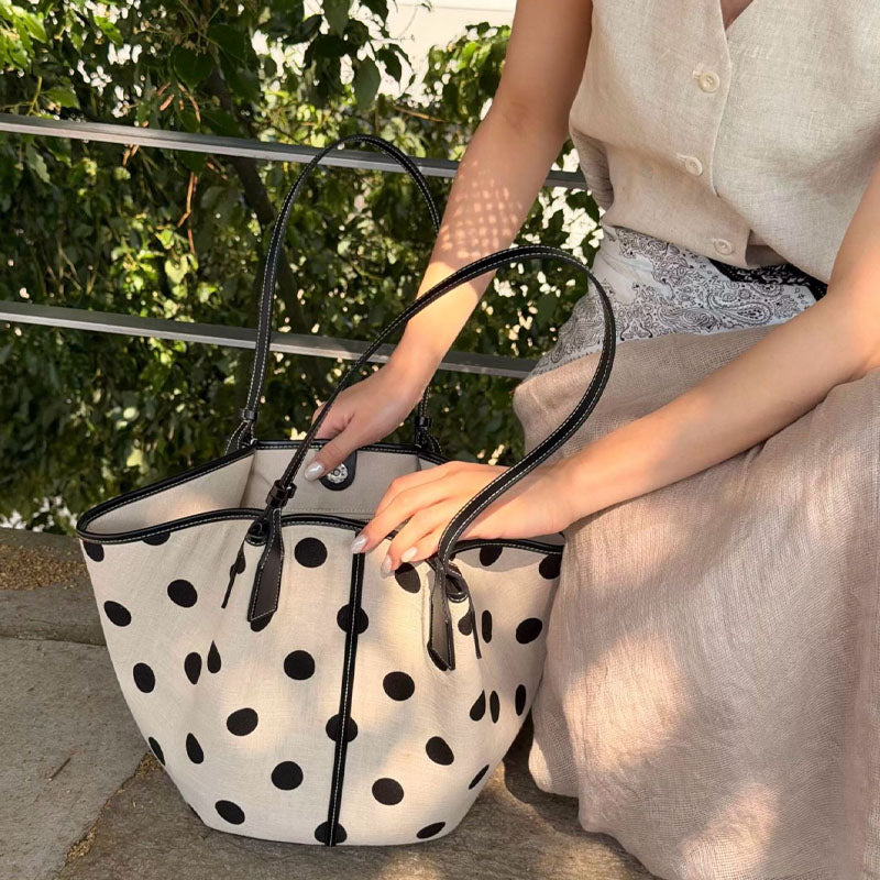 Polka Dot Shoulder Bags - DippedShop Wholesale - #7123