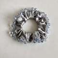 Luxury Shiny Crystal-Trimmed Satin Scrunchies MK2BW6W6HSR46