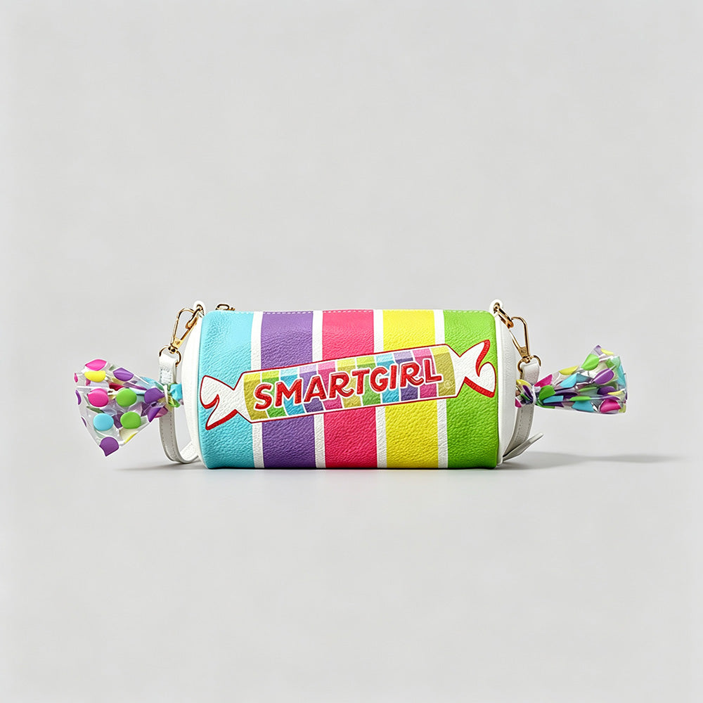 Unique Cartoon Candy Letter Print Crossbody Bag 6W10BBG2125