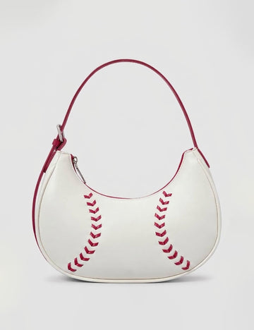 Trendy Crescnet Solid Color Underarm Bag 6W10BBG1984