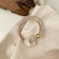 Minimalist Resin Bead High Stretchy Hair Tie 6W6HSR465