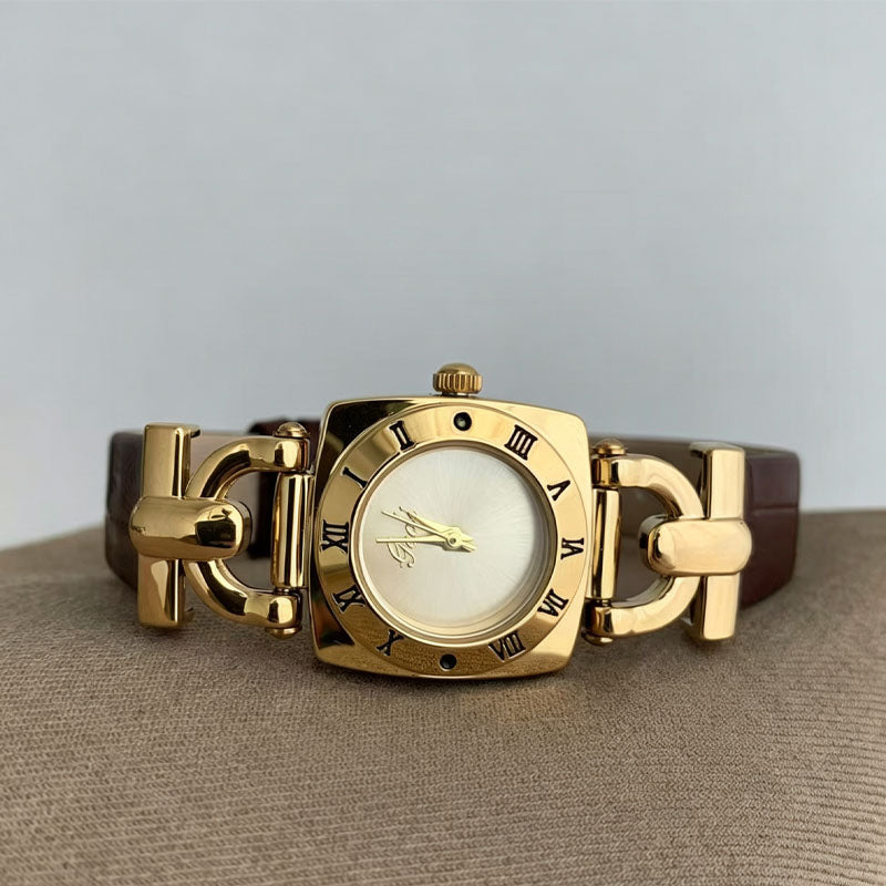 Roman Numeral Square Quartz Watch - DippedShop Wholesale - #0675