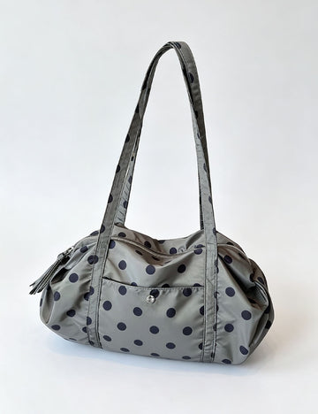 Simple Nylon Polka Dot Traver Storage Bag 6W10BBG2004