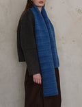 Vintage Gradient Knit Wool Blend Scarf 6W6NSW299