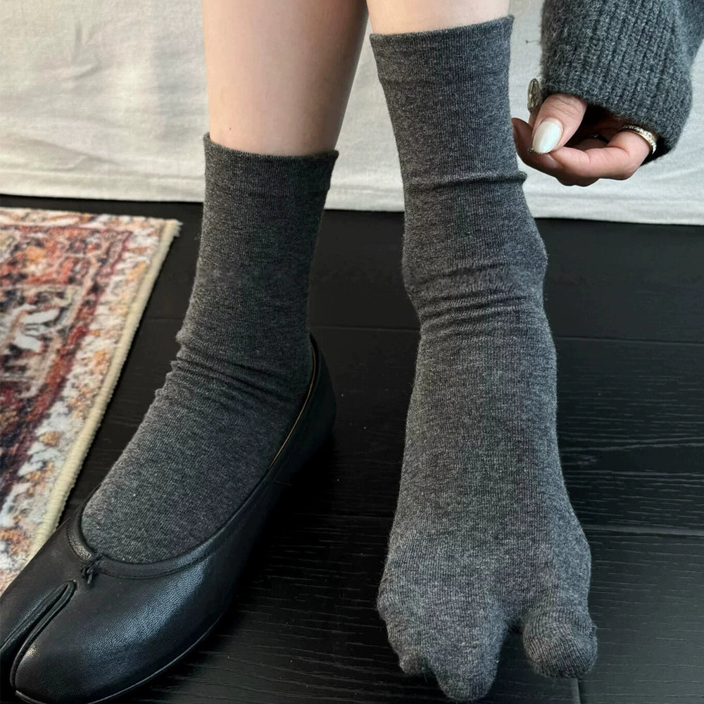 Tabi Split Toe Socks - DippedShop Wholesale - #9475