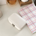 Cute Portable Large Capacity PU Jewelry Case 6W13HSJ123