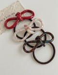 Cute Bowknot Acetate High Stretchy Hair Tie MK2BW6W6HHT08