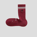 Simple Color Block Heart Embroidery Knit Socks 6W8FSO1006