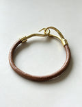 Minimalsit Leather Cord Bangle Bracelet 6W6JBR458