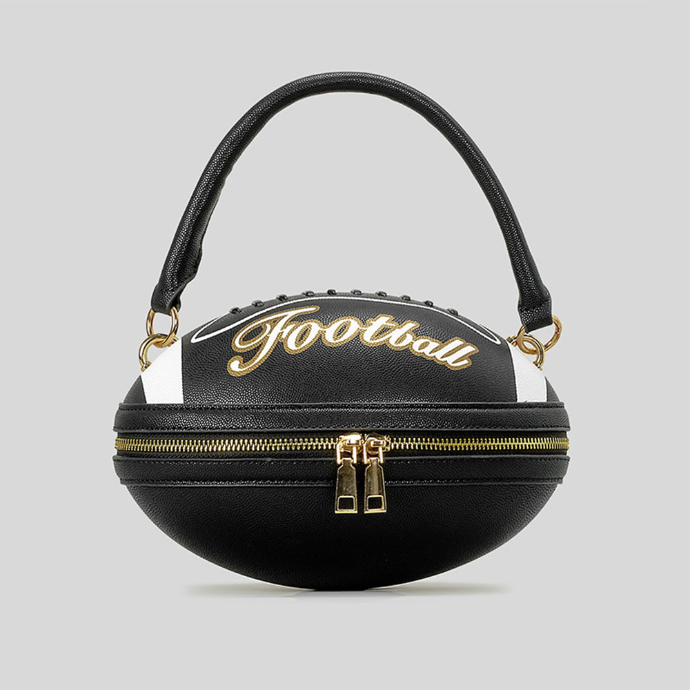 Football Shaped Handbag - DippedShop Wholesale - #7139
