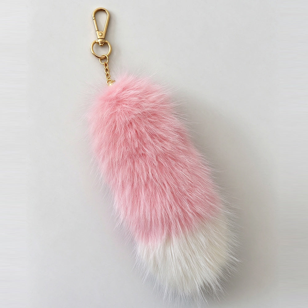 Fluffy Furry Keychain - DippedShop Wholesale - #2643
