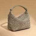 Minimalist Solid Color Woven Mini Handbag 6W10BBG2420