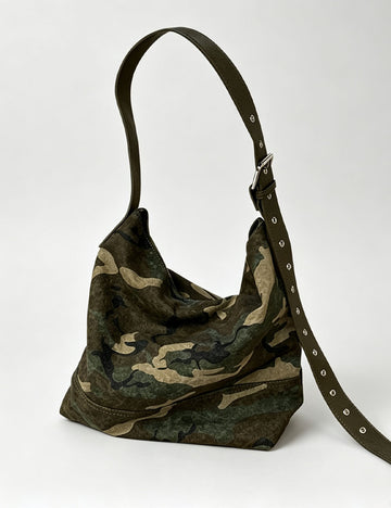 Vintage Camo Crossbody Bag - DippedShop Wholesale - #5843