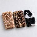 Fuzzy Plush Fingerless Gloves - DippedShop Wholesale - #0803