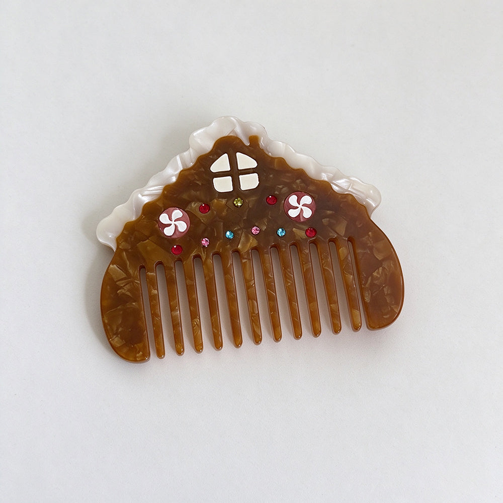 Acetate Hair Comb - DippedShop Wholesale - #2803