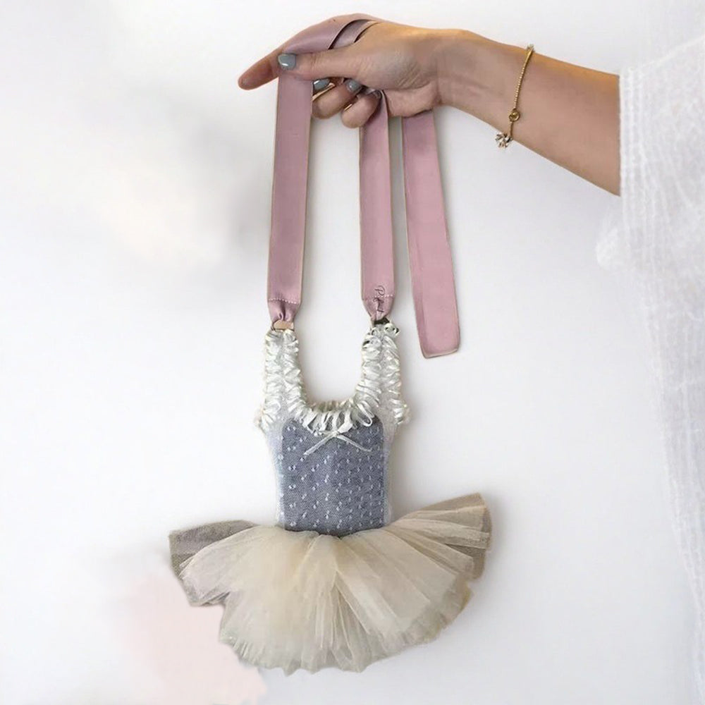 Cute Ballet Dress Shape Crossbody - DippedShop Wholesale - #3859