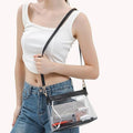 Fashion Transparent PVC Shooulder Crossbody Bag 6W10BBG1958