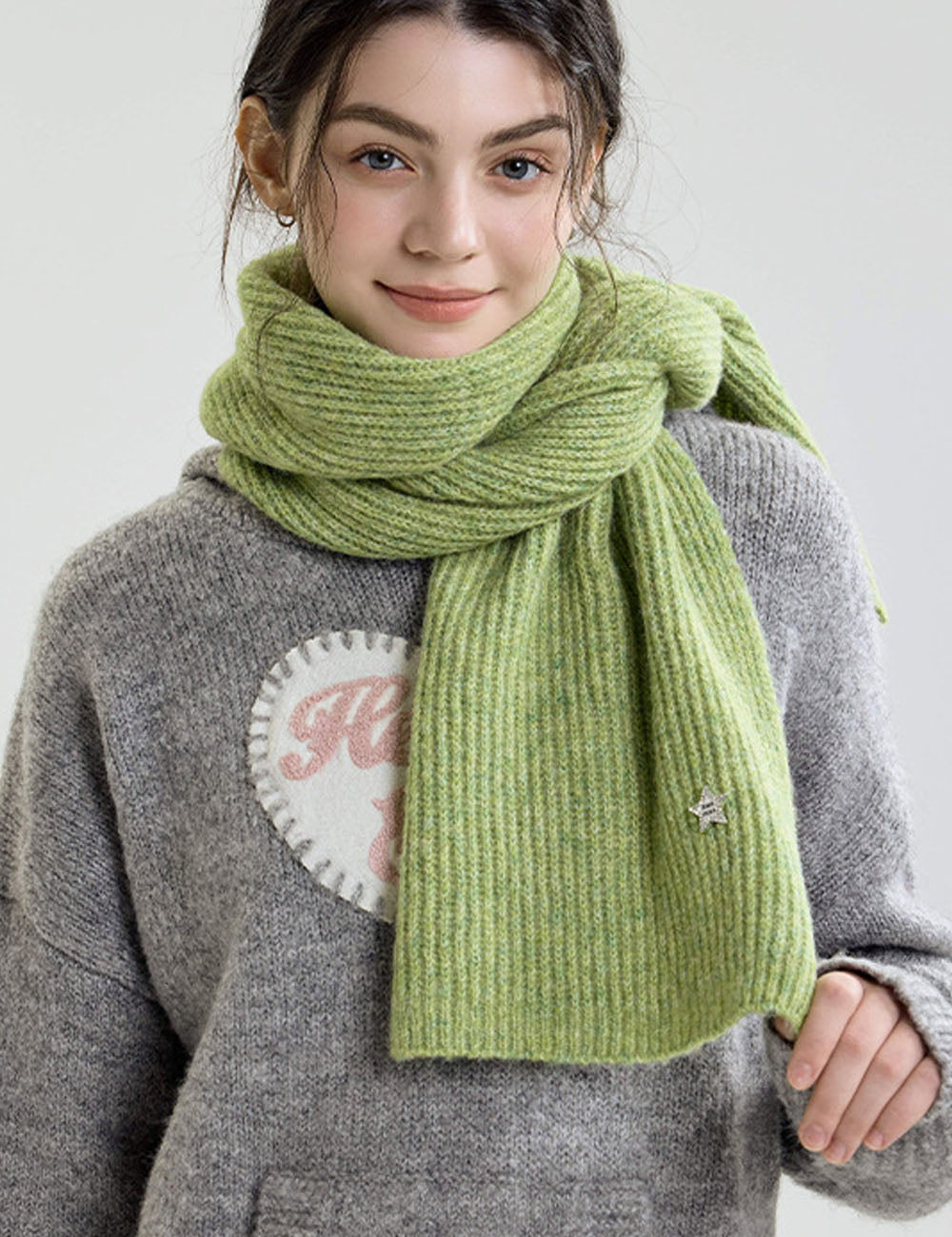 Metal Star Scarf - DippedShop Wholesale - #7123