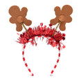 Gingerbread Man Christmas Headband - DippedShop Wholesale - #0979