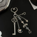 Stylish Star Moon Pendant Keychain Bag Charm 6W10BBC388