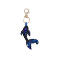 Trendy Handmade Beaded Rhinestones Crab Pendant Keychain 6W10BBC811