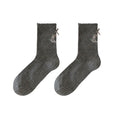 Floral Bowknot Crew Socks - DippedShop Wholesale - #7683