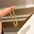 Elegant Gold Plated Lace Watch Band Bracelets 6W6JBR488