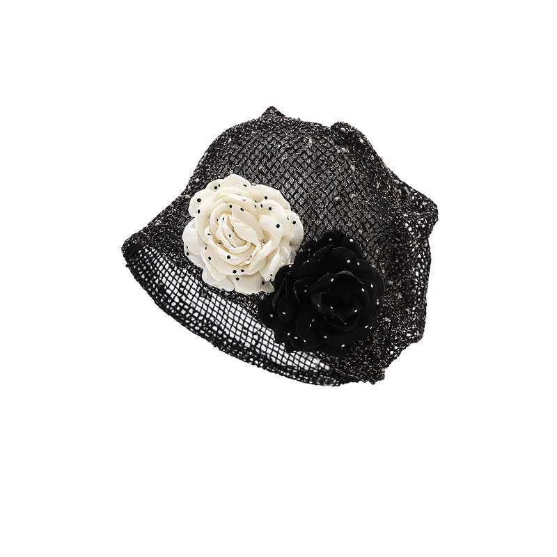 Crochet Flower Beanie - DippedShop Wholesale - #1939