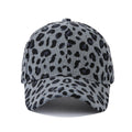 Trendy Corduroy Leopard Print Baseball Cap 6W6HAT821