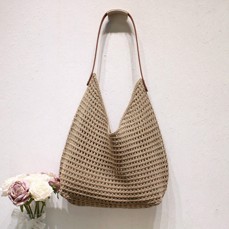 Slouchy Hollow Out Large Capacity Shoulder Bag 6W10BBG1780