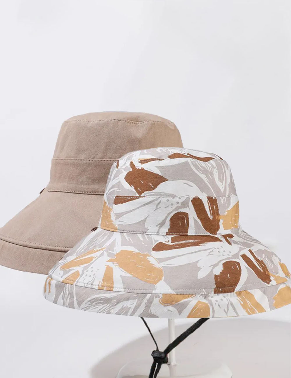 Reversible Wide Brim Bucket Hat - DippedShop Wholesale - #5683