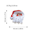 Santa Claus Hair Claw - DippedShop Wholesale - #1603