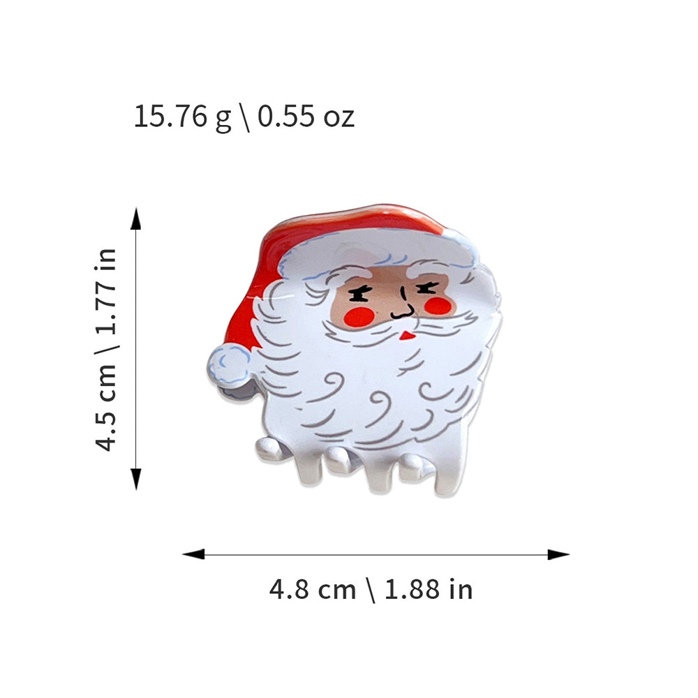 Santa Claus Hair Claw - DippedShop Wholesale - #1603