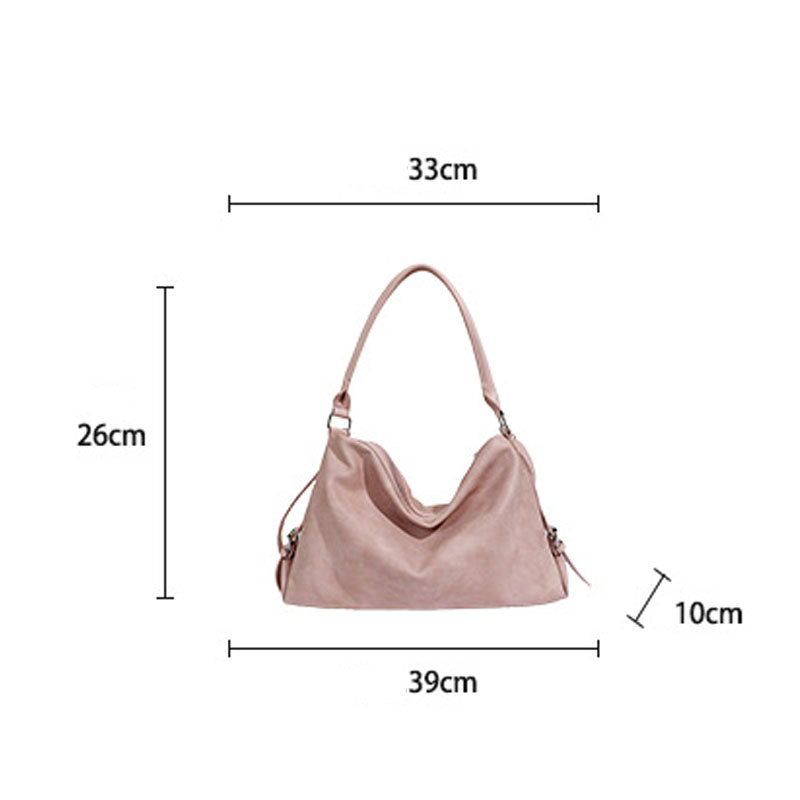 Minimalist Solid Color Large Capacity Underarm Bag 6W10BBG1378