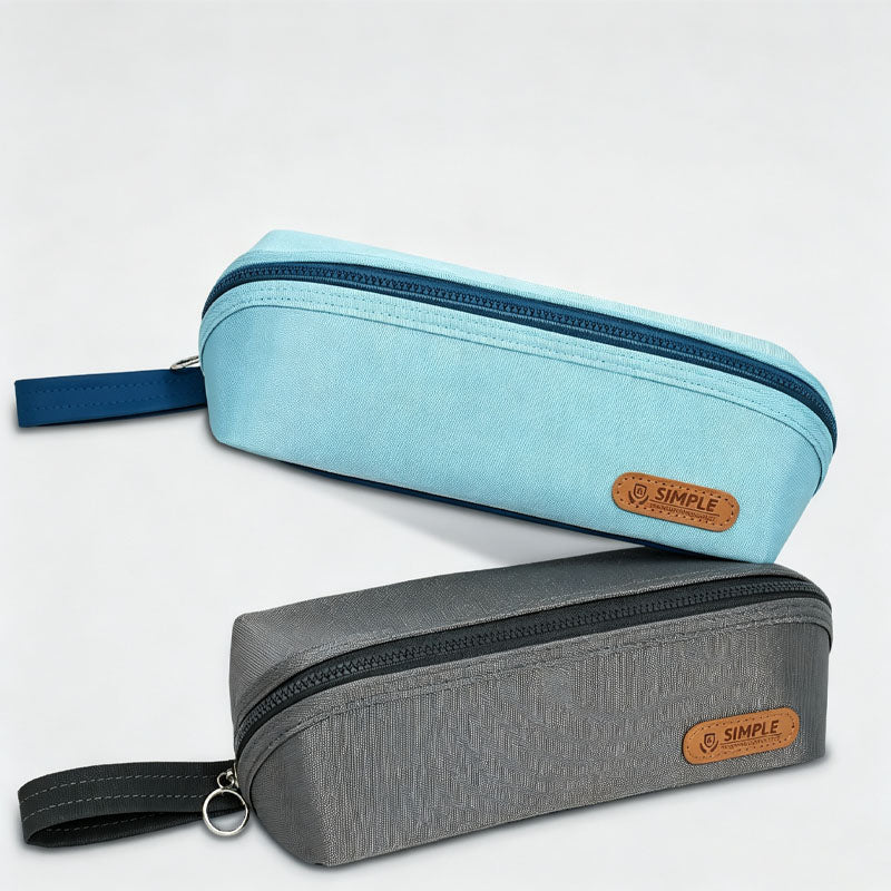 Simple Solid Color Large Capacity Pencil Case 6S10BOB1064