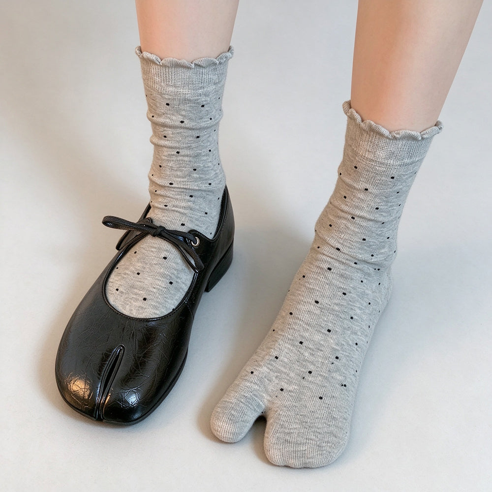 Split Toe Tabi Socks - DippedShop Wholesale - #7331