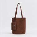 Vintage Woven Commuter Bucket Tote Bag 6W10BBG2467