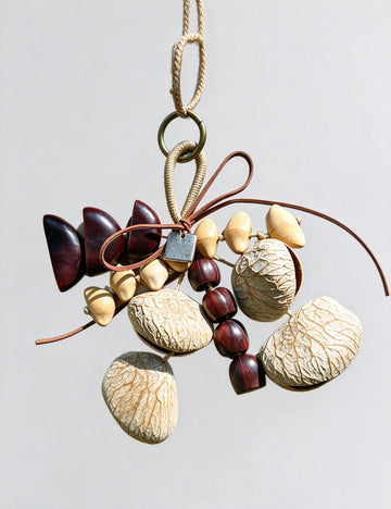 Nut Shell Bag Charm - DippedShop Wholesale - #7923