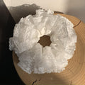 Romantic Floral Lace Organza Oversized Scrunchie 6W6HSR471