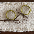 Refined Color Block Bowknot Elastic Hair Tie MK2BLW6W6HHT18
