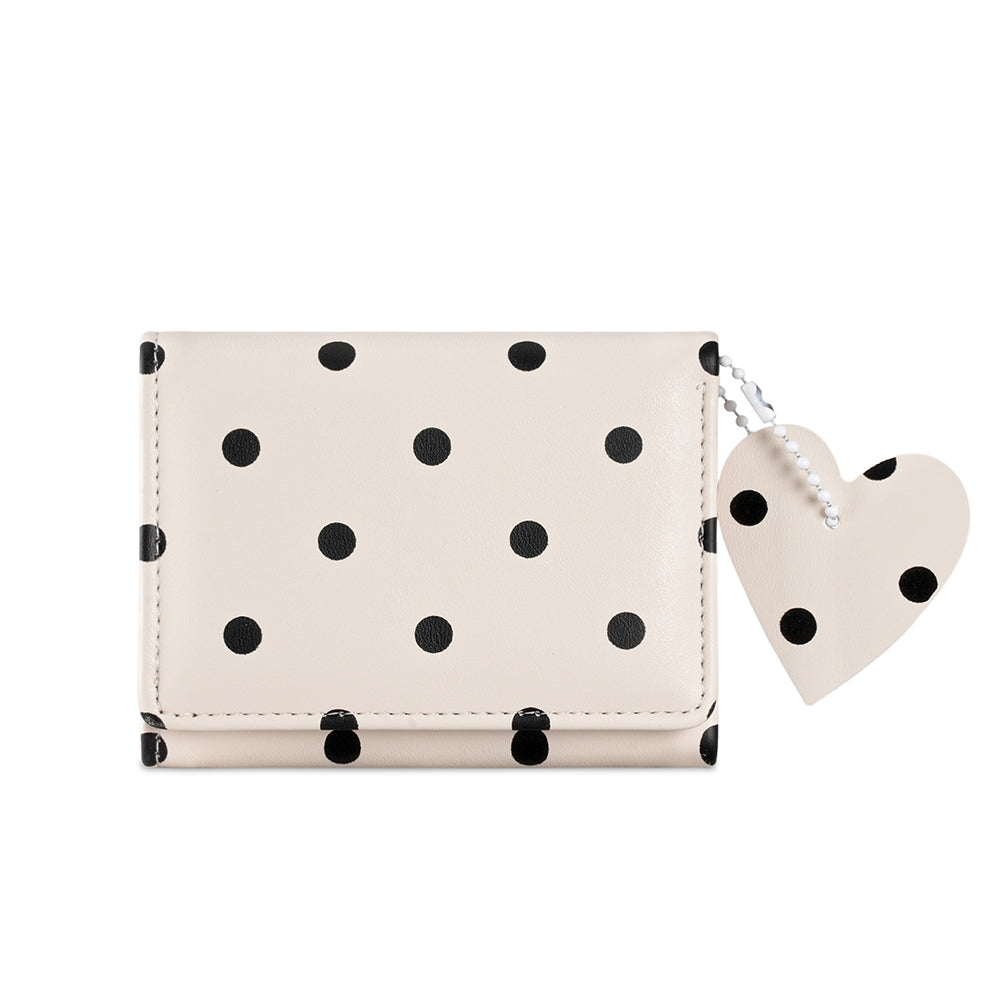 Trifold Heart Charm Wallet - DippedShop Wholesale - #7011
