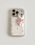 Floral 3D Rabbit Phone Case - DippedShop Wholesale - #4755