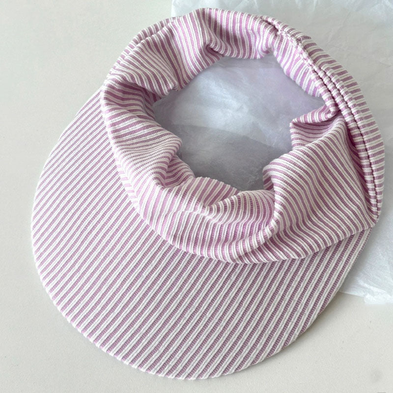 Striped Wide Brim Sun Hat - DippedShop Wholesale - #0195